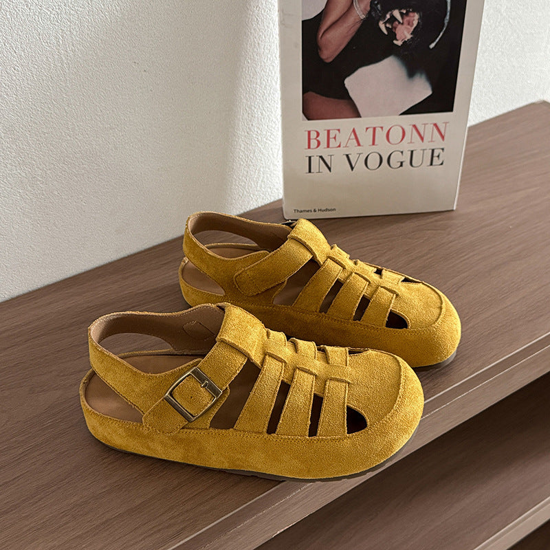 Damen Komfortable Clogs mit elegantem Riemchen und atmungsaktivem Obermaterial R&B