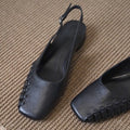 Damen Slingback-Pumps mit modischem Riemendetail und bequemer Fußbettgestaltung