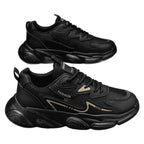 Damen Sportliche Freizeitsneaker mit atmungsaktivem Obermaterial und rutschfester Sohle