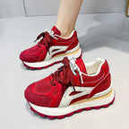 Damen Sportliche Komfort Sneakers mit dämpfender Sohle und einzigartigem Design R&B