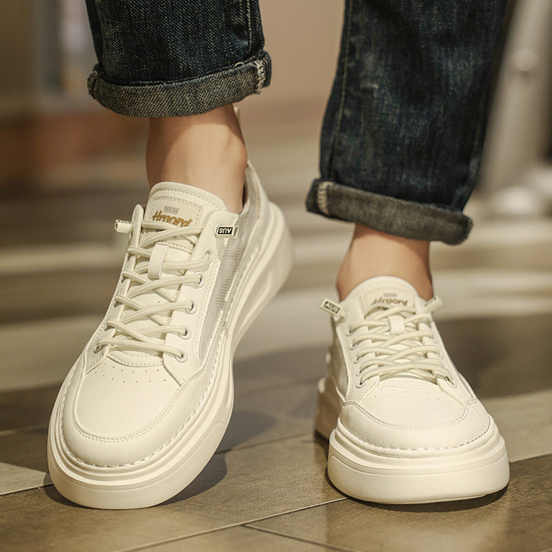 Damen Sportliche Sneakers mit gepolsterter Plateau-Sohle