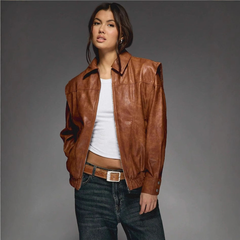 Damen lässige Oversize jacke R&B