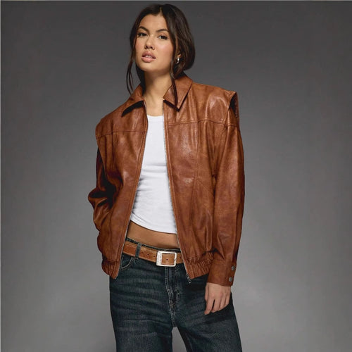 Damen lässige Oversize jacke R&B