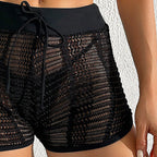 Damen Sportliche Netzshorts R&B