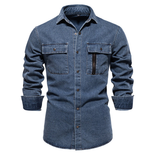 Herren Jeanshemd R&B