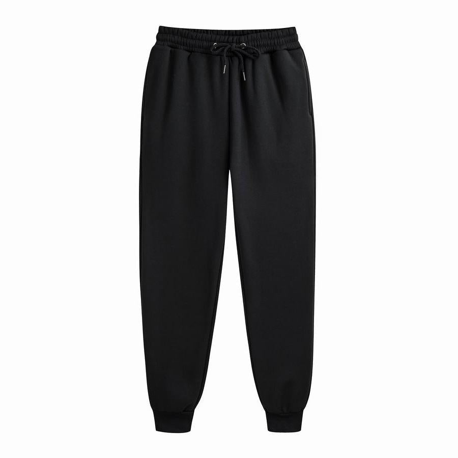 Damen Bequeme Sporthose mit elastischem Bund und Seitentaschen R&B