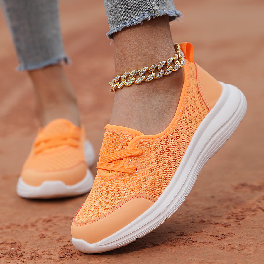 Damen nan atmungsaktiver Schlupfsneaker mit viskoelastischem Fußbett und rutschfester Sohle R&B