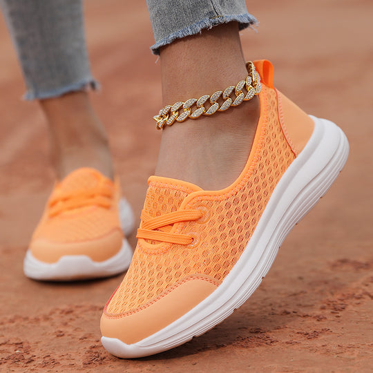 Damen nan atmungsaktiver Schlupfsneaker mit viskoelastischem Fußbett und rutschfester Sohle R&B