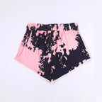 Damen lässige Badeshorts mit kreativem Farbverlauf R&B