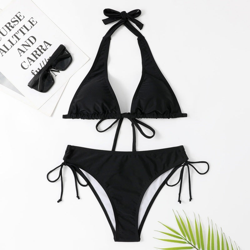 Damen Triangel-Bikini mit verstellbaren Trägern R&B