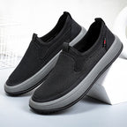 Damen Bequeme und atmungsaktive Slip-On Sneakers mit besonders weichem Innenfutter