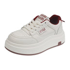 Damen Plattform Sneakers mit modischer Silhouette und rutschfester Außensohle R&B