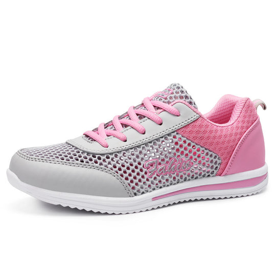 Damen Lauf-Sneaker mit atmungsaktivem Mesh-Obermaterial und bequemer Dämpfung R&B