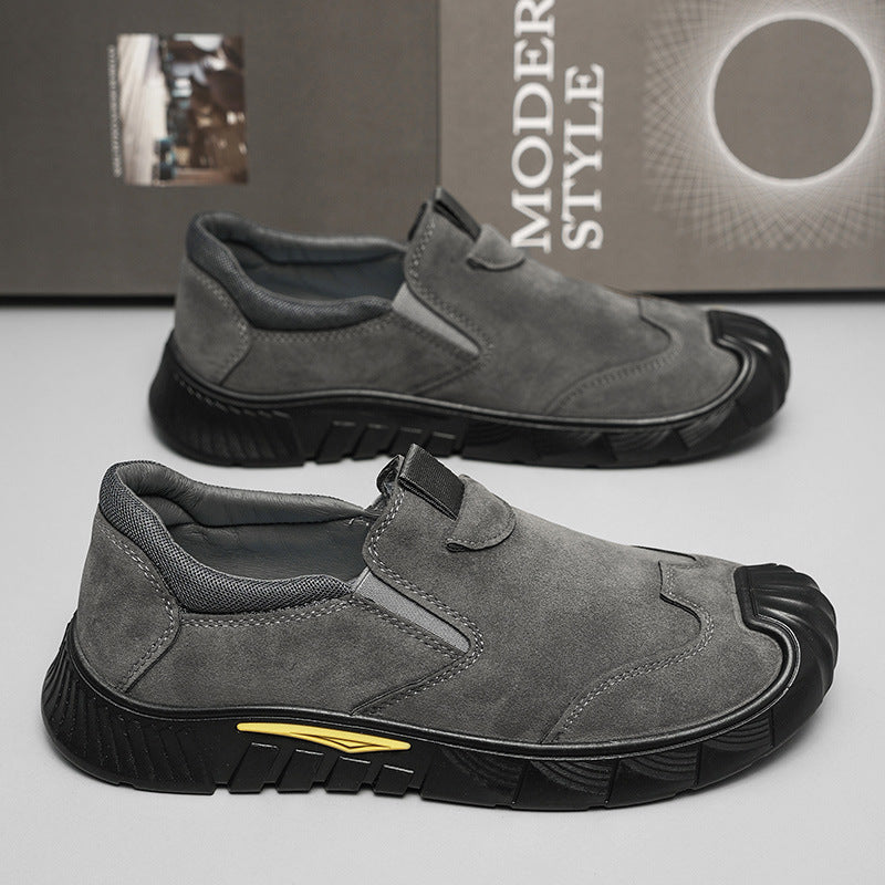 Herren elegante Slip-On Freizeitschuhe im sportlichen Design R&B