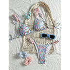 Damen floraler Bikini R&B