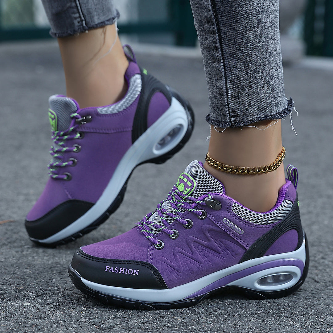 Damen Sportliche Sneakers mit dämpfender Luftpolsterung und flexibler Sohle R&B