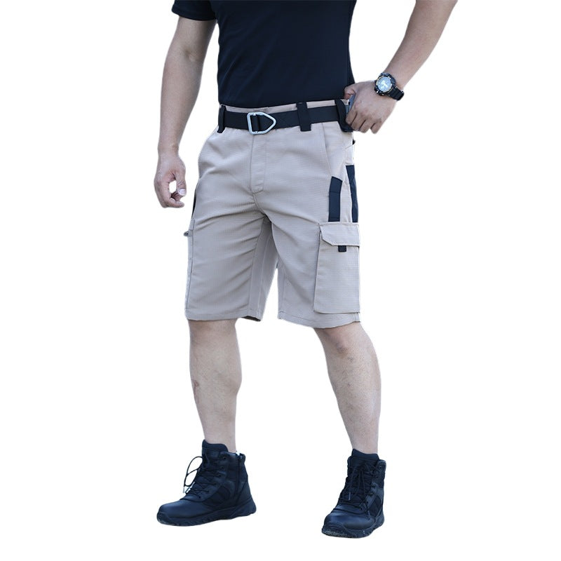 Herren cargo shorts mit praktischen seitentaschen und verstellbarem bund R&B