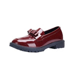 Damen elegante Loafers mit modischem Schleifen-Design