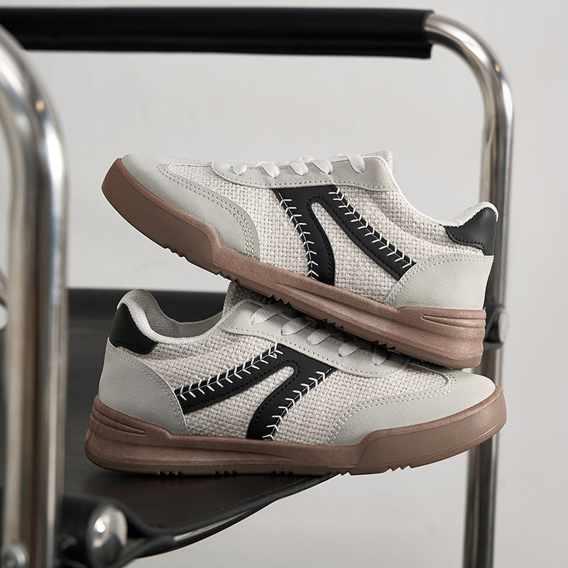 Damen Modische Freizeit Sneaker mit ergonomischem Design und atmungsaktiver Oberflächenstruktur R&B