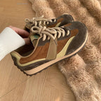 Damen Sneakers mit kuscheligem Futter und sportlichem Design