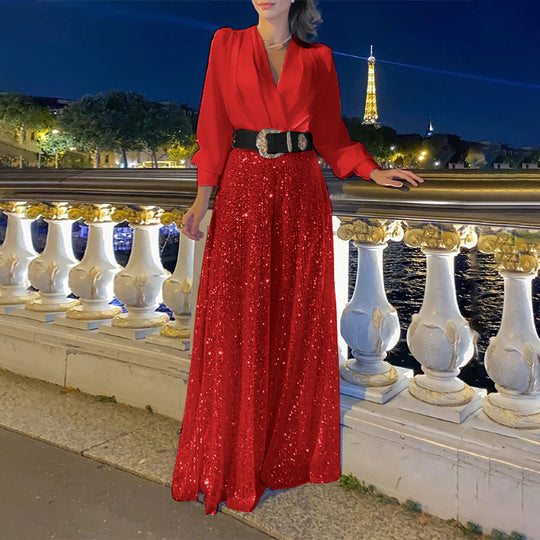 Damen Glamouröser Abendkleid R&B
