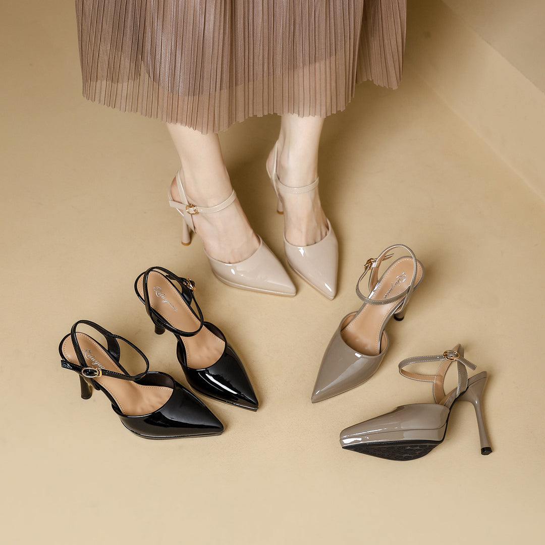 Damen Slingback-Pumps mit modernem Design und schmalem Absatz R&B
