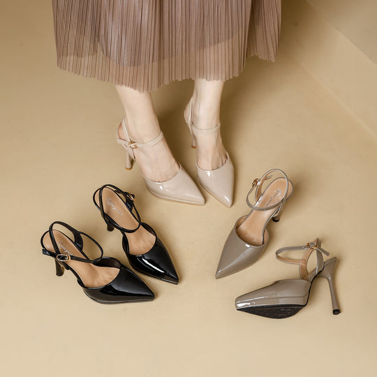 Damen Slingback-Pumps mit modernem Design und schmalem Absatz R&B