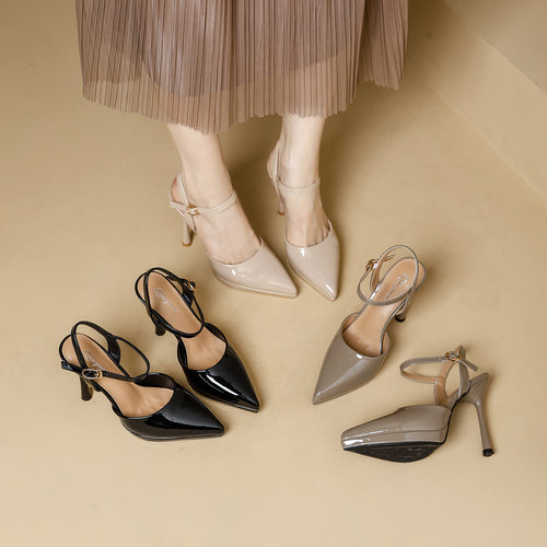 Damen Slingback-Pumps mit modernem Design und schmalem Absatz R&B