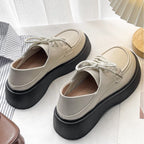 Damen Schnürschuhe mit modischem Plateau und edlem Obermaterial R&B