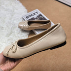 Damen Klassische Ballerinas mit zartem Schleifen-Detail und komfortablem Fußbett EB