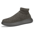 Damen High-Top Stricksneaker mit elastischem Schaft