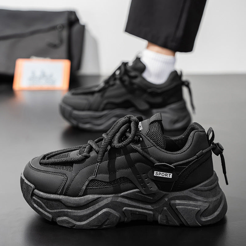 Damen Modische Chunky Sneakers mit atmungsaktiver Mesh-Oberfläche und dämpfendem Sohlenprofil