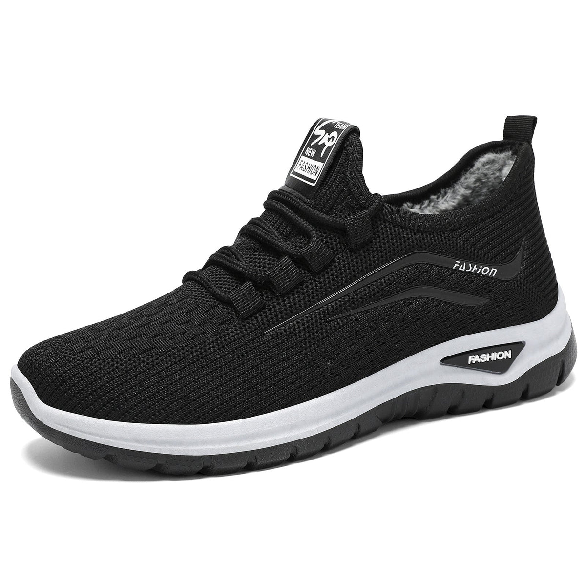 Damen Bequeme Sport Sneakers mit kuscheligem Innenfutter und rutschfester Sohle R&B