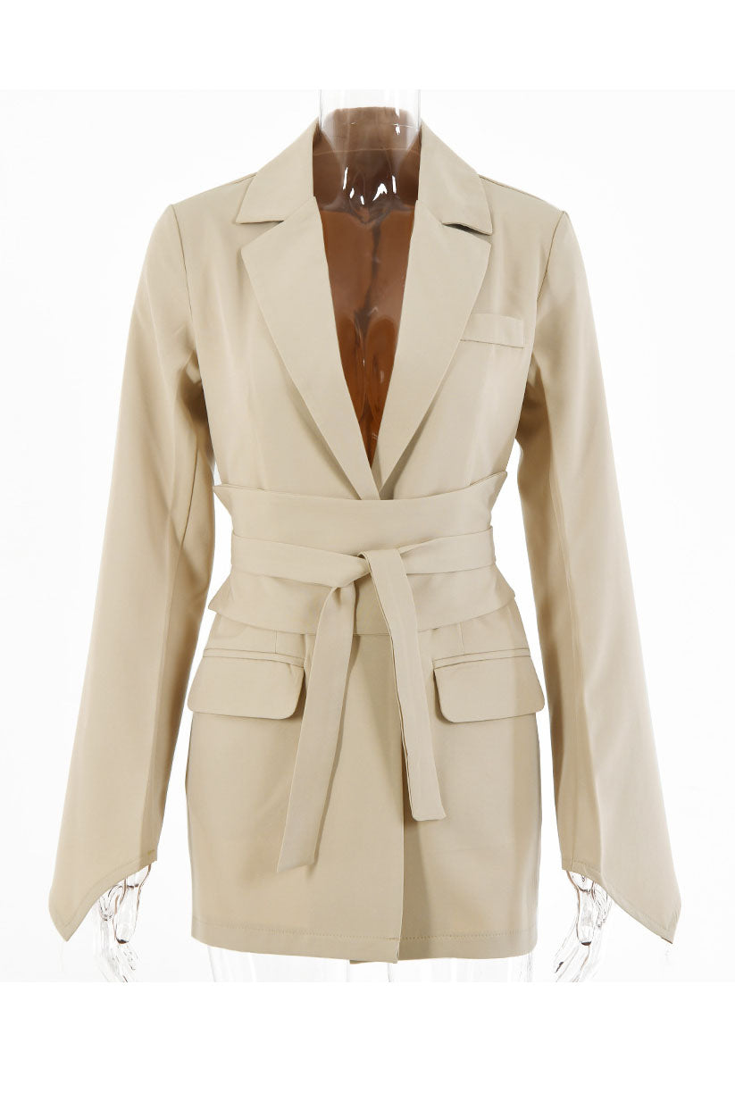R&B | Gürtel Tunika Jacke