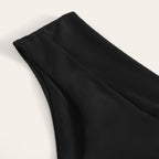 Damen Hochtaillierter Bikiniunterteil R&B