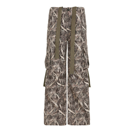 Damen Cargo-Hose mit vielseitigem Camouflage-Design und praktischen Taschen R&B