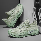 Damen Atmungsaktive Mesh-Sneaker mit flexibel dämpfender Sohle R&B