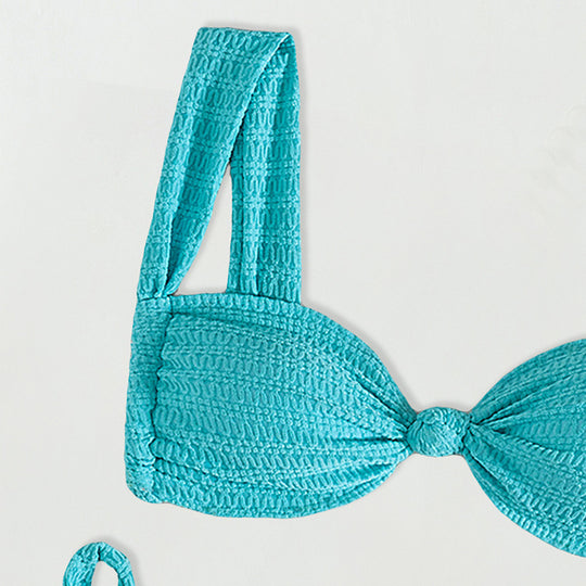 Damen Hochwertiger Bikini mit verspielten Schleifen R&B