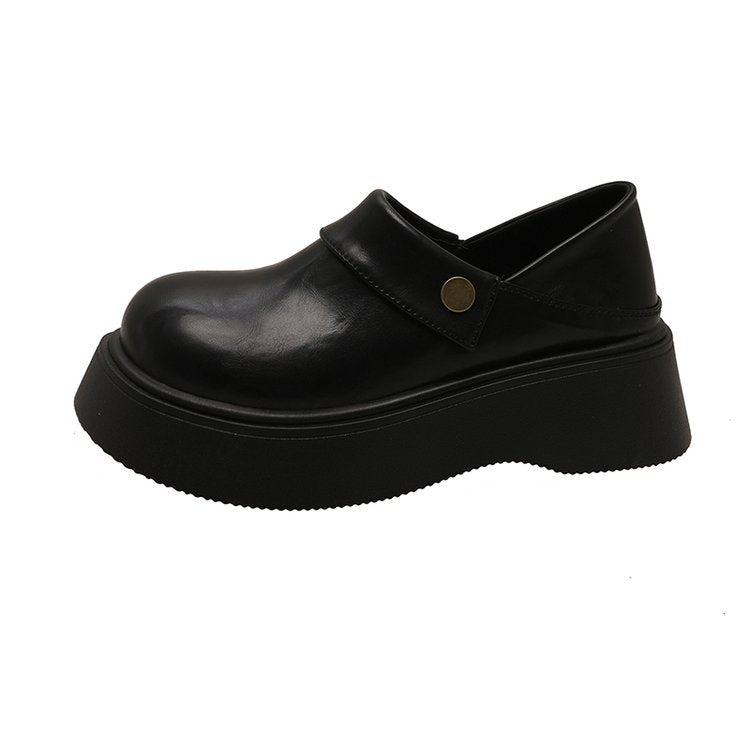 Damen modische Clogs mit stabilem Plateau und praktischen Riemen R&B