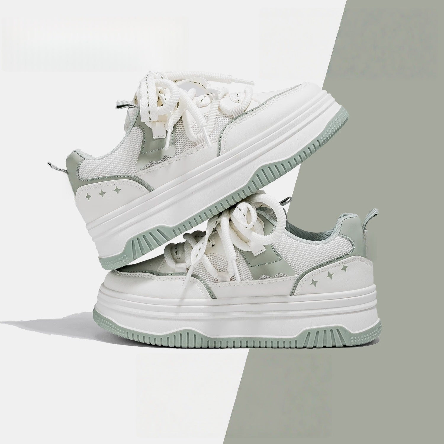 Damen Trendige Sneaker mit hohem Komfort und atmungsaktivem Obermaterial