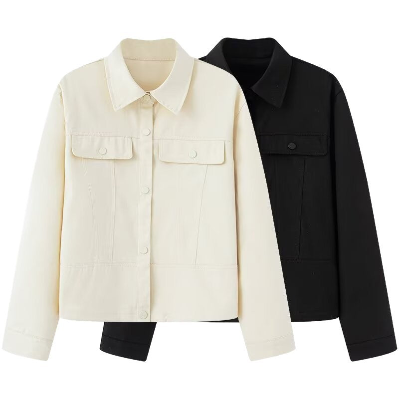 Damen Jacke im modernen Utility-Stil mit stilvollen Taschen R&B