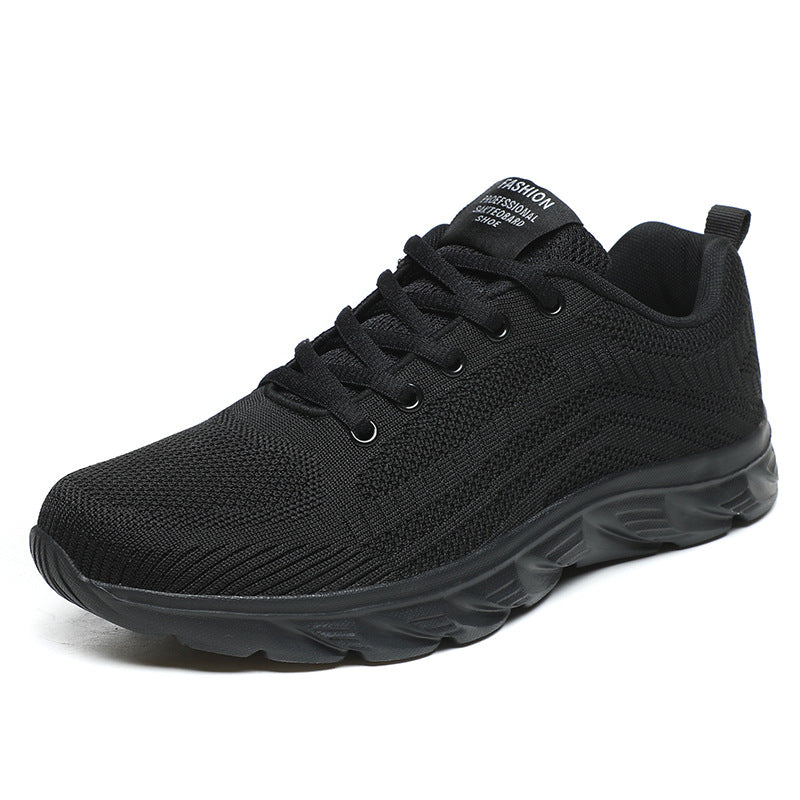 Damen Sportliche Knit Sneakers mit dämpfender Sohle