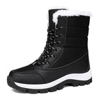 Damen Winterstiefel mit rutschfester Sohle und wärmendem Futter R&B