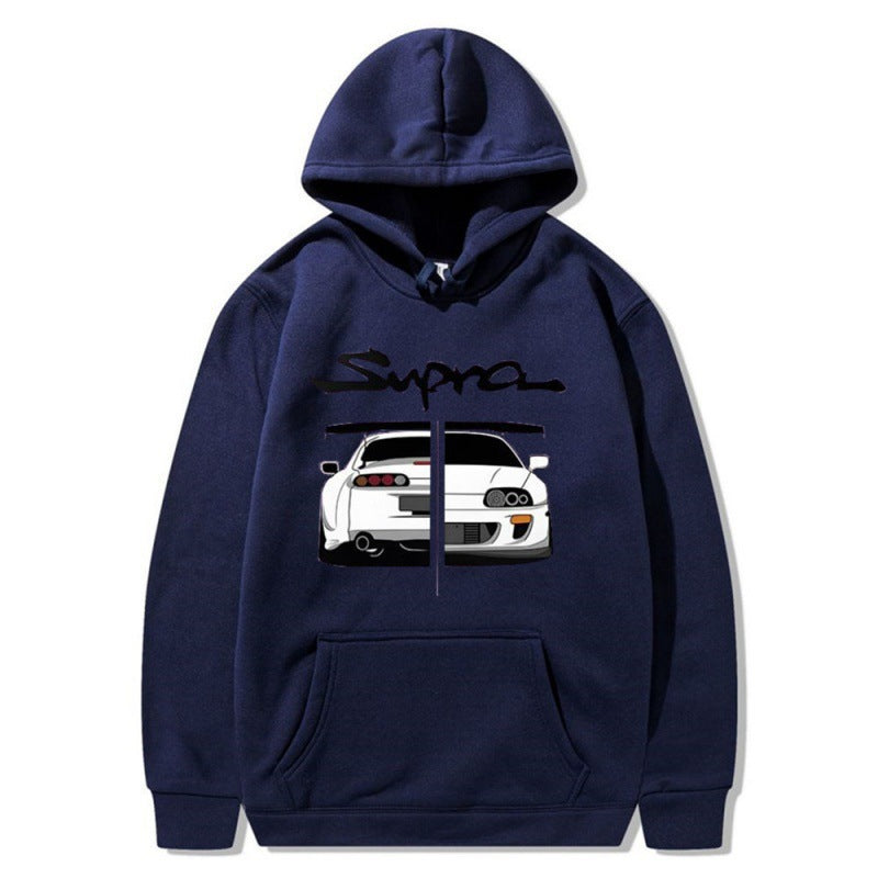 Damen Kapuzenpullover mit einzigartigem Design und bequemen Kängurutaschen R&B