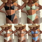 Damen Zweiteiliges Bikini-Set mit innovativem Knotendesign