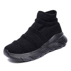 Damen Hochflexible Sport-Sneakers mit elastischem Knöchelschutz