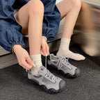 Damen Aktiv-Sneaker mit atmungsaktiver Mesh-Oberfläche und rutschfester Gummisohle R&B