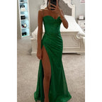 R&B | Party Selbstständiges Kleid Locker Lässig Schlitz Damen Bekleidung Kleid
