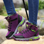 Damen Hochwertige Wanderschuhe mit wasserdichtem Obermaterial und rutschfester Sohle R&B