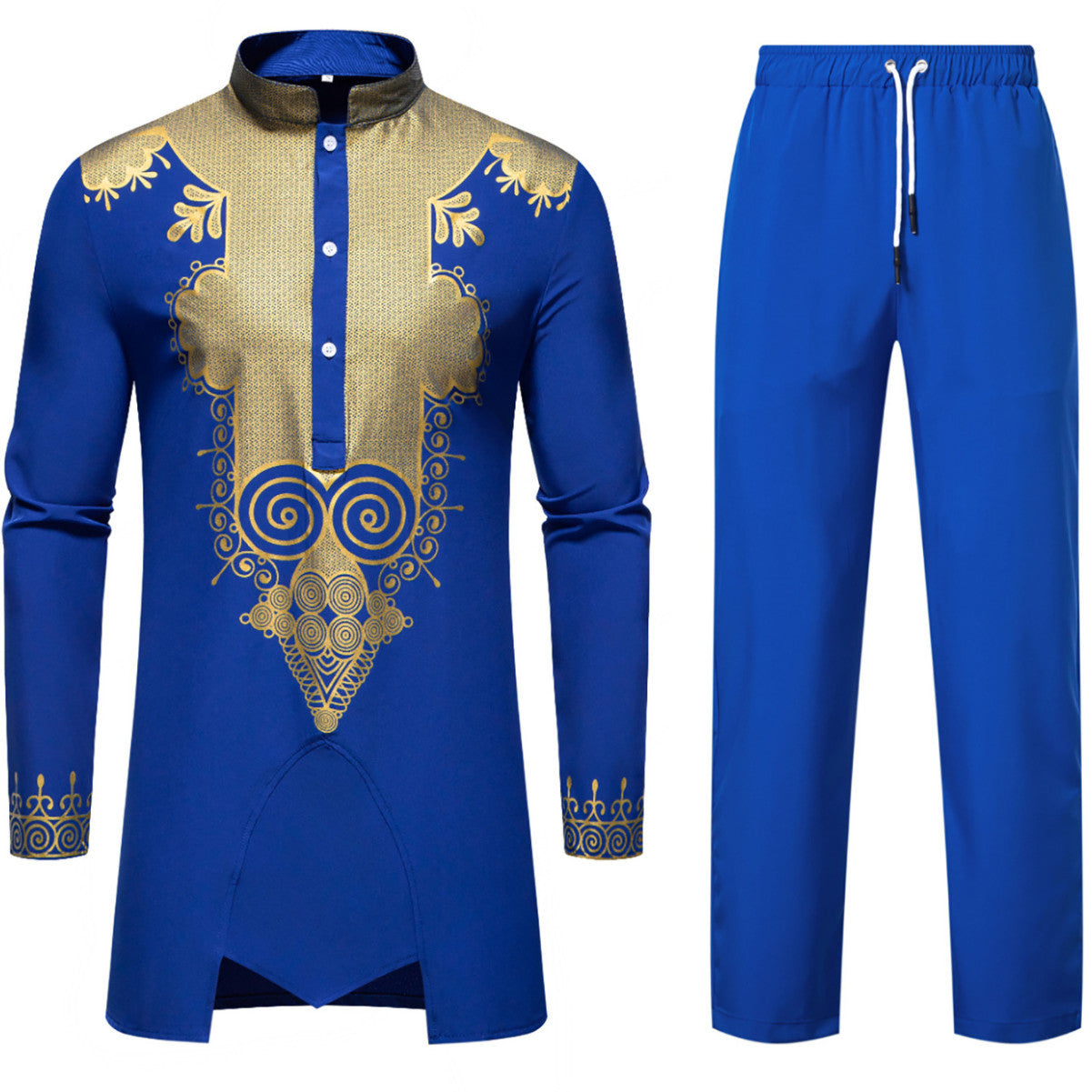Herren elegantes Kombi-Outfit mit dekorativen Verzierungen